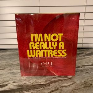 OPI I’m Not Really A Waitress Book